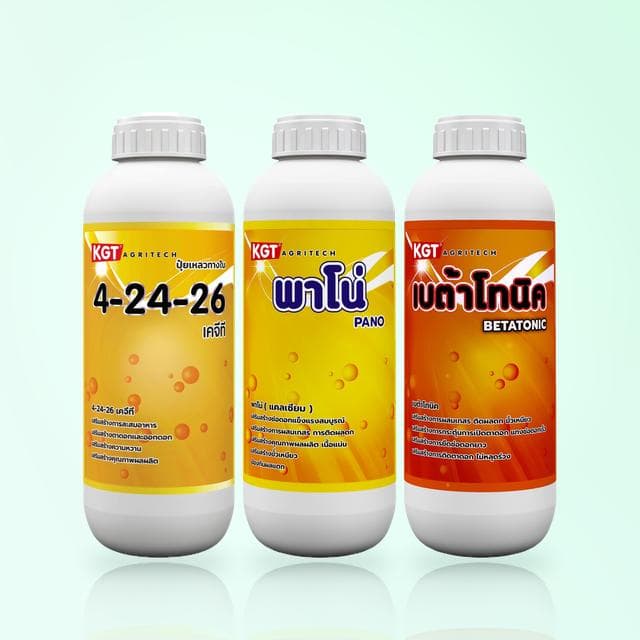 ชุดบำรุงดอก — 4-24-26 + พาโน่ + เบต้าโทนิค