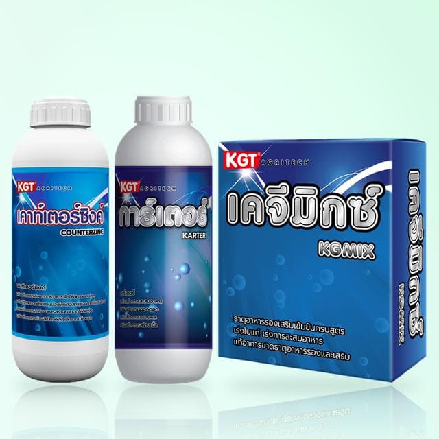 ชุดป้องกันใบไหม้ — เคาท์เตอร์ซิงค์ + การ์เตอร์ + เคจีมิกซ์